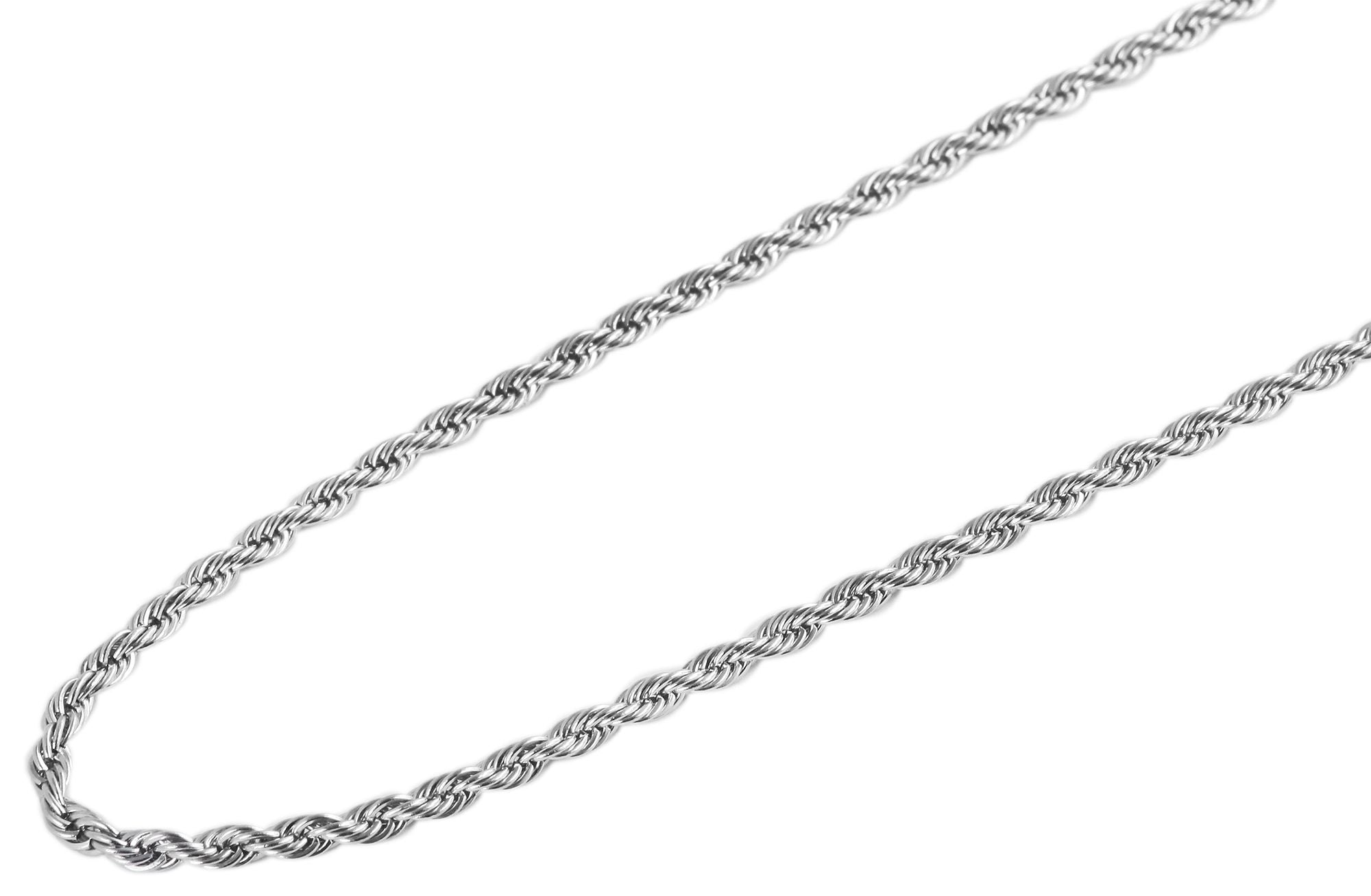 Kordelkette RopeChain 3mm seitlich