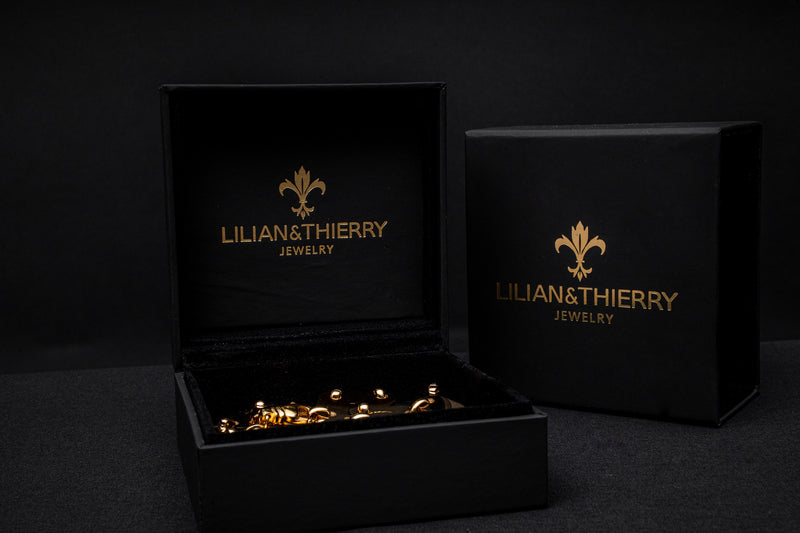 L&T Plattenkette 2.0 60cm lang 10mm breit aus Edelstahl zusätzlich mit – Lilian&Thierry  Jewelry